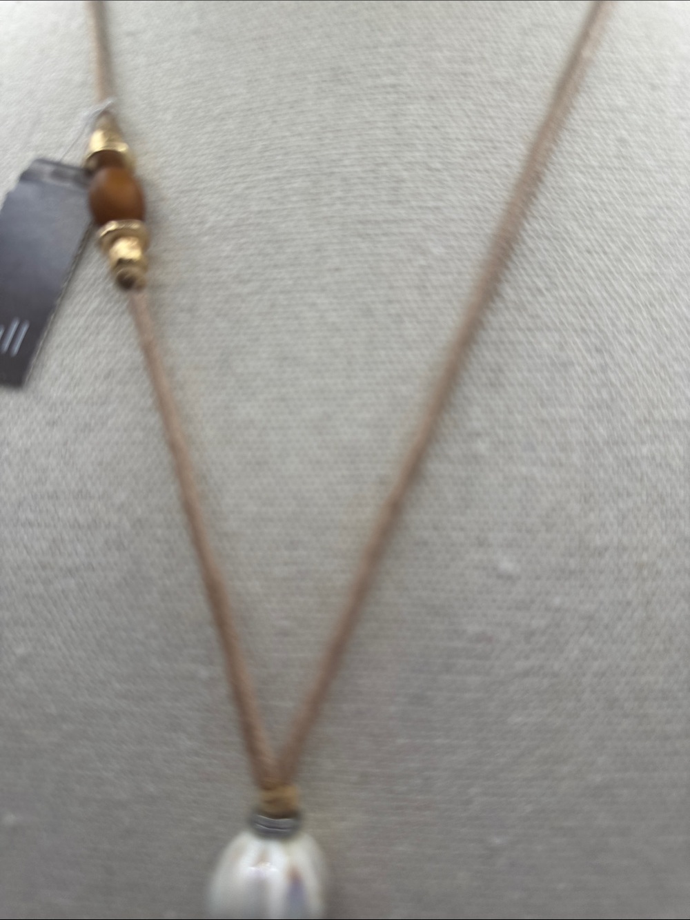 J. Jill NWT Adjustable Pull-Cord Tassel Necklace
(LR 222/1) - Picture 4 of 6